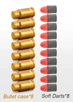 SOTG17 Foam Soft Bullet Toy Gun Airsoft Manual Pistol Launcher CS
