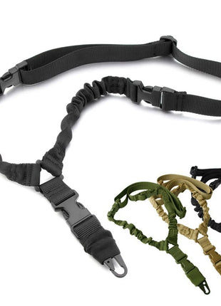 Tactical Gun Sling Military Shooting Adjustable 3 Point Bungee Airsoft