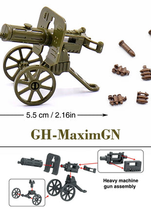 WW2 88mm Flak Gun Cannon Rocket Artillery Military Army War Weapon