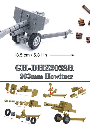 WW2 88mm Flak Gun Cannon Rocket Artillery Military Army War Weapon