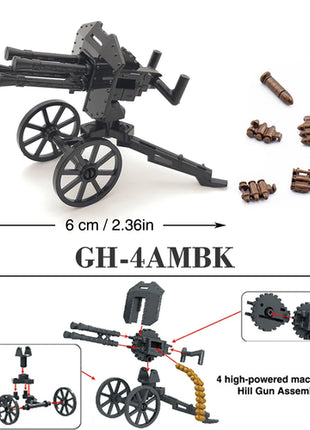 WW2 88mm Flak Gun Cannon Rocket Artillery Military Army War Weapon