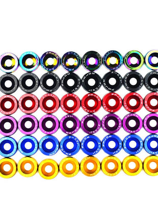 EAFC 10PCS M6x20 Car Styling Universal Modification JDM  Hexagonal