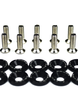 EAFC 10PCS M6x20 Car Styling Universal Modification JDM  Hexagonal