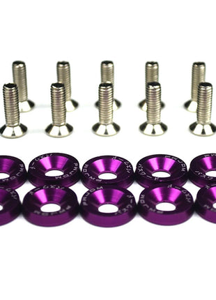 EAFC 10PCS M6x20 Car Styling Universal Modification JDM  Hexagonal