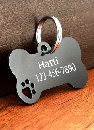 Personalized Engraved High Quality Dog Cat Tags with Name and Phone