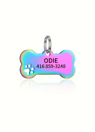 Personalized Engraved High Quality Dog Cat Tags with Name and Phone