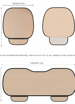 Summer Cool  Car Seat Cover  Cool Breathable  Fabric Car Front Seat