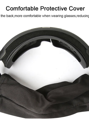 JSJM Airsoft Tactical Goggles 3 Lens Windproof Dustproof Shooting