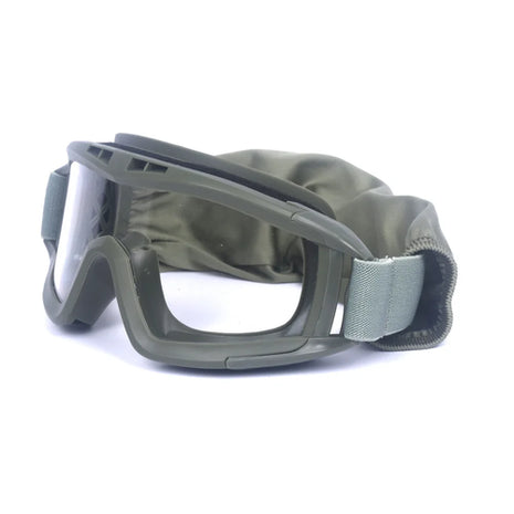 JSJM Airsoft Tactical Goggles 3 Lens Windproof Dustproof Shooting