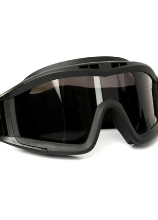 JSJM Airsoft Tactical Goggles 3 Lens Windproof Dustproof Shooting