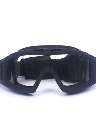 JSJM Airsoft Tactical Goggles 3 Lens Windproof Dustproof Shooting