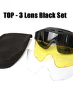 3 Lens Black