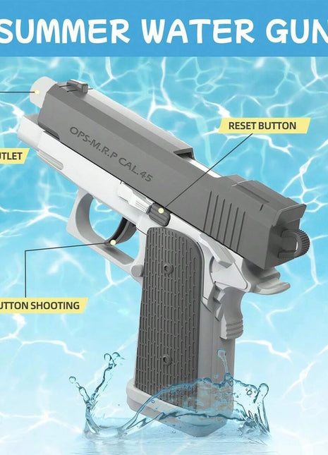 M1911 Water Guns Pistol Toy Squirt Guns, Summer Pool Beach Shooting