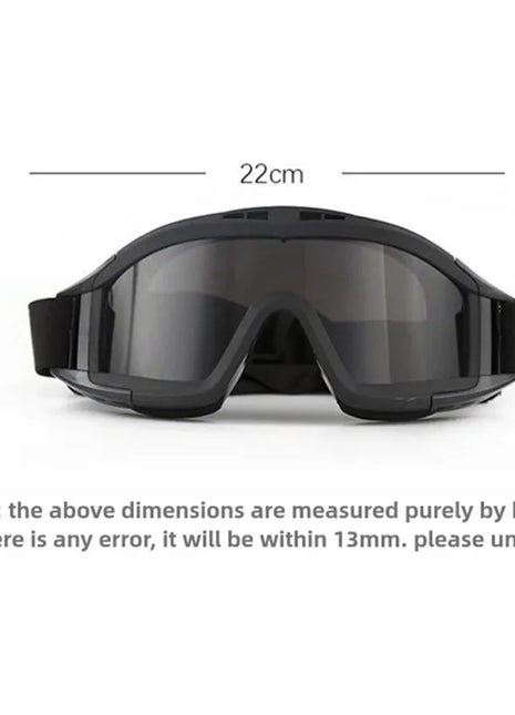Explosion Proof Shooting Tactical Goggles Anti-impact CS War Game