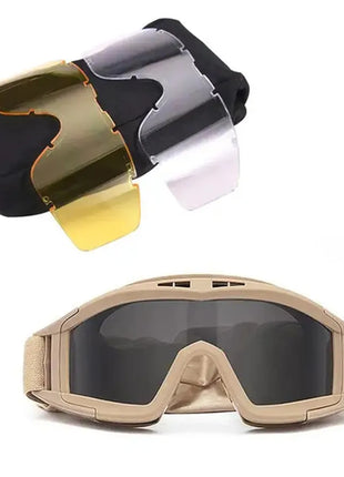 Explosion Proof Shooting Tactical Goggles Anti-impact CS War Game