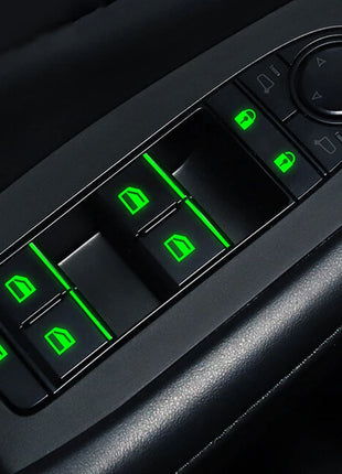 18 pcs/set Luminous Automobile Interior Stickers Universal Car Windows