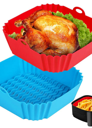 Air Fryer Silicone Liners Pot,Airfryer Basket Cooking Gadgets