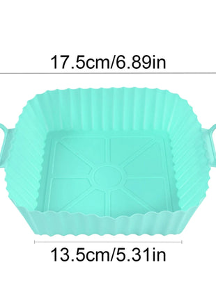 Air Fryer Silicone Liners Pot,Airfryer Basket Cooking Gadgets