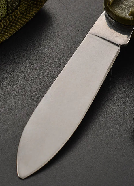 7in1 Multi Function Outdoor Diner Stainless Steel Folding Fork Knife