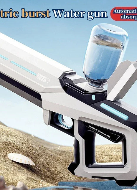 Automatic water absorbing electric water gun, outdoor beach swimming