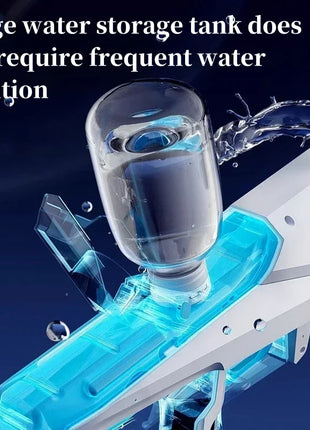 Automatic water absorbing electric water gun, outdoor beach swimming