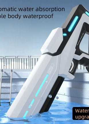 Automatic water absorbing electric water gun, outdoor beach swimming