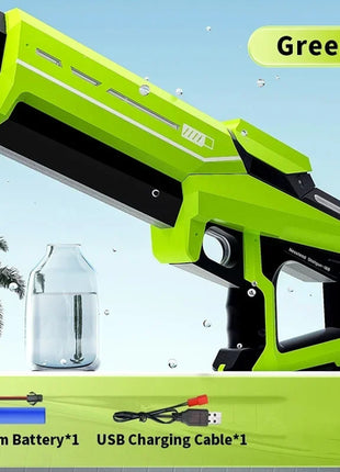 Automatic water absorbing electric water gun, outdoor beach swimming