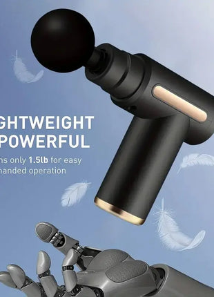 Mini Massage Gun Muscle Massager With 6 Speeds Type-C Charging