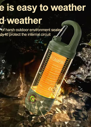 Multi Functional Outdoor LED Camping Lights Rechargeable Flashlights