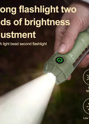 Multi Functional Outdoor LED Camping Lights Rechargeable Flashlights