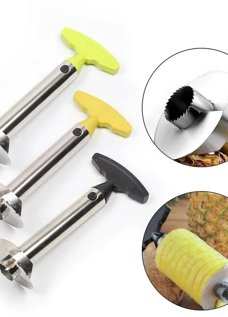 Pineapple Slicer Peeler Cutter Parer Knife Stainless Steel Kitchen