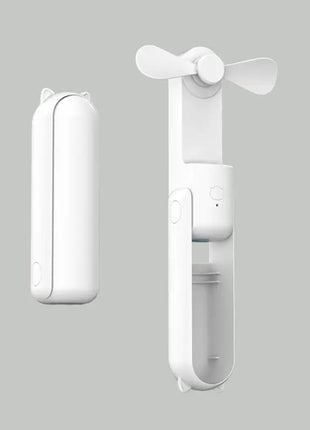 Portable Folding Electric Fan 3-in-1 Mini Handheld Cooling Fan