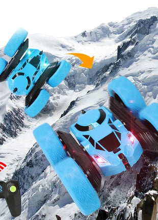 Rc Stunt Car Kids Double Sided Flip Remote Control Cars 2.4G High