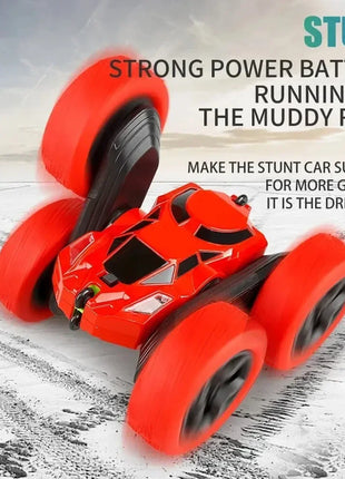 Rc Stunt Car Kids Double Sided Flip Remote Control Cars 2.4G High