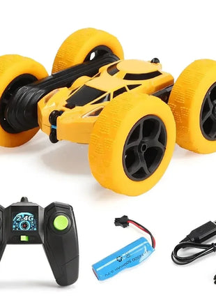 Rc Stunt Car Kids Double Sided Flip Remote Control Cars 2.4G High