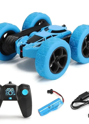 Rc Stunt Car Kids Double Sided Flip Remote Control Cars 2.4G High