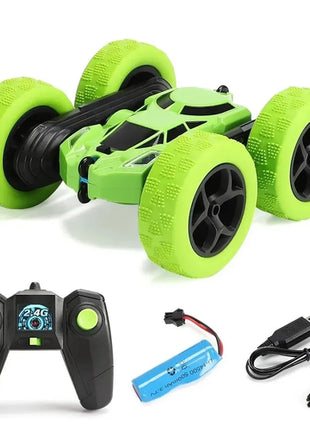 Rc Stunt Car Kids Double Sided Flip Remote Control Cars 2.4G High