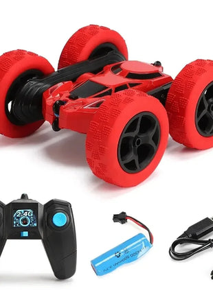 Rc Stunt Car Kids Double Sided Flip Remote Control Cars 2.4G High