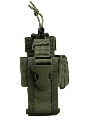 Tactical Molle Radio Pouch Walkie Talkie Holster Nylon Waist Pack Belt