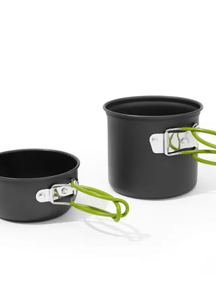 Ultralight Camping Cooking Utensils Outdoor Tableware Pot Set Hiking