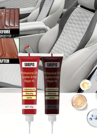 PU Leather Repair Cream for Furniture Sofa Car Seat Shoe Color
