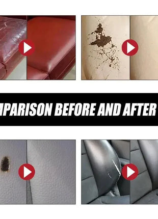 PU Leather Repair Cream for Furniture Sofa Car Seat Shoe Color