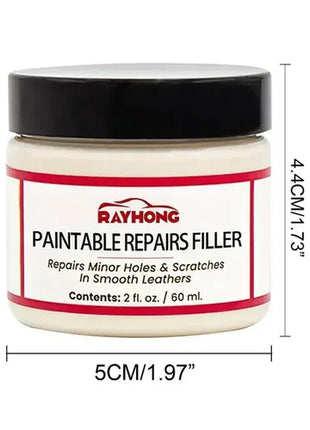 PU Leather Repair Cream for Furniture Sofa Car Seat Shoe Color