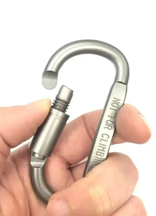 6pcs Carabiner Set For Key Camping Survival EDC Outdoor Keychain Clip