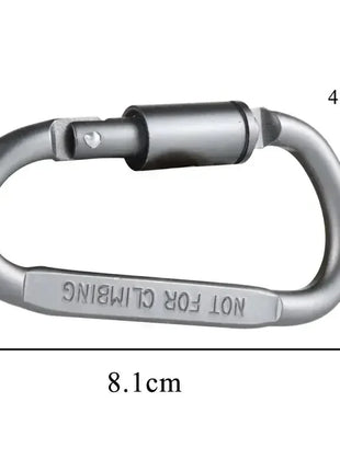 6pcs Carabiner Set For Key Camping Survival EDC Outdoor Keychain Clip