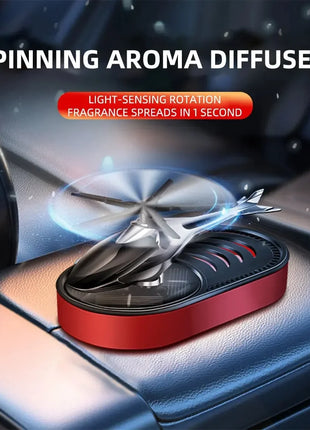 Car Aromatherapy Solar Plane Car Center Console Perfume Decoration Car