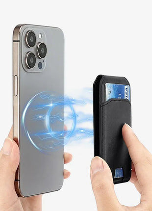Card Wallet Phone Stand PU Leather Magnetic Card Holder  Phone Cases