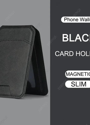 Card Wallet Phone Stand PU Leather Magnetic Card Holder  Phone Cases