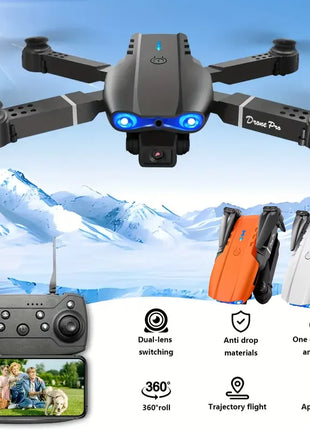 KBDFA E99Pro Drone HD Professional 8K drone Dual Camera WIFI fpv