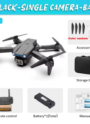 KBDFA E99Pro Drone HD Professional 8K drone Dual Camera WIFI fpv